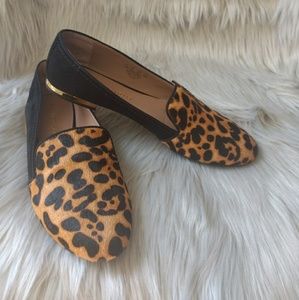 Franco Sarto Leopard Print Loafer